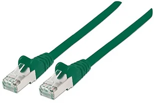 Intellinet kabel sieciowy, zielony 1 m 350600 - Kable miedziane - miniaturka - grafika 1