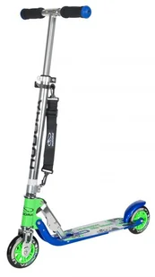 Hudora Hulajnoga BIG WHEEL 125 BLUE/GREEN 14753 - Hulajnogi - miniaturka - grafika 1