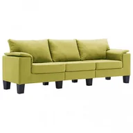 Sofy i kanapy - Trzyosobowa ekskluzywna zielona sofa Ekilore 3Q - miniaturka - grafika 1