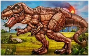 SAMOPRZYLEPNE PUZZLE DO SKŁADANIA DINOZAUR 1 - Puzzle - miniaturka - grafika 1