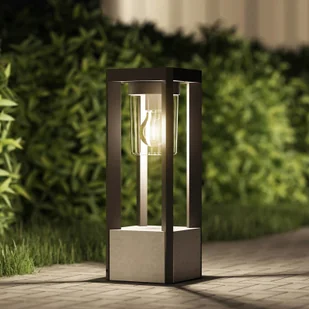 Lucande Lucande Kalisa lampa cokołowa, E27 - Lampy ogrodowe - miniaturka - grafika 1