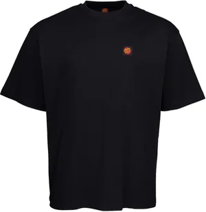 Santa Cruz t-shirt damski CLASSIC LABEL TEE Black - Koszulki i topy damskie - miniaturka - grafika 1