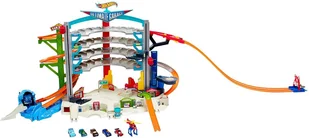 Mattel Hot Wheels Ultimate Mega garaż CMP80 - Tory, garaże, parkingi - miniaturka - grafika 1