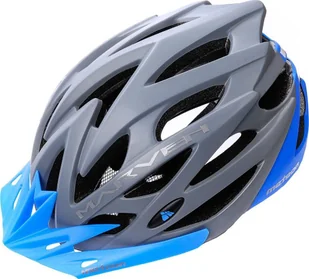 Meteor KASK ROWEROWY MARVEN grey/blue S 24731 - Kaski rowerowe - miniaturka - grafika 1