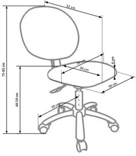 Fotel młodzieżowy Ball Piloss 5X - Krzesła obrotowe dla dzieci - miniaturka - grafika 7