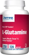 Witaminy i minerały dla sportowców - Jarrow Formulas L-Glutamina (120 kaps.) - miniaturka - grafika 1