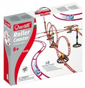 Quercetti Tor Kulkowy Roller Coaster Max - Tory, garaże, parkingi - miniaturka - grafika 4