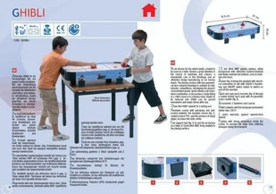 Garlando s.r.l. (włochy Air hockey Ghibli GHIBLI - Cymbergaj - miniaturka - grafika 1