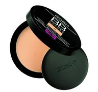 Pudry do twarzy - Gosh BB Powder prasowany puder 06 WARM BEIGE - miniaturka - grafika 1