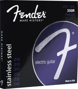 Fender | 350R | struny | gitara elektryczna | 10-46 - Struny gitarowe  - miniaturka - grafika 1