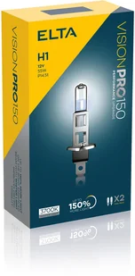 ELTA H1 12V 55W P14,5s VISION PRO +150% (2 sztuki) - Żarówki samochodowe - miniaturka - grafika 1