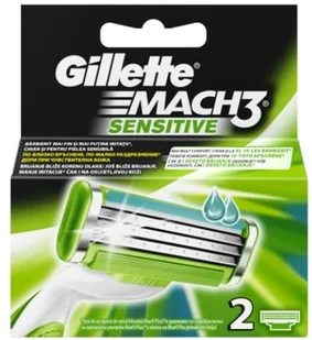 Gillette MACH3 SENSITIVE 2 SZT.WKŁADY - Maszynki do golenia i wkłady - miniaturka - grafika 1