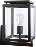 Lampy ogrodowe - K. S. Verlichting Kinkiet zewnętrzny de Vecht, 37 cm, czarny - miniaturka - grafika 1
