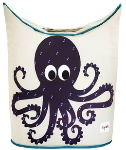 3Sprouts Vasketjskurv Octopus - ILHOCT - Pojemniki na zabawki - miniaturka - grafika 1