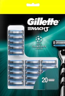 Gillette 20 wkładów do maszynki Mach3 - Maszynki do golenia i wkłady - miniaturka - grafika 1