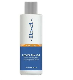 IBD LED/UV Hard Gel Clear Transparent 226g - Żele do paznokci - miniaturka - grafika 1