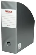 Pojemniki biurowe - Biurfol Pojemnik na dok. BIURFOL  Color 100mm - silver - miniaturka - grafika 1
