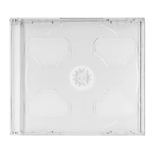 PUDEŁKO JEWEL CASE 2 CD CLEAR 44845 B2PCPL - Pudełka i akcesoria na płyty CD - miniaturka - grafika 1