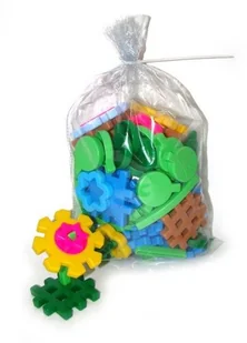Polesie 5410 Klocki "Flora 2" (91 elem. w woreczku) - Klocki - miniaturka - grafika 1