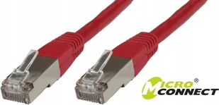 Patchcord F/utp CAT6 3m czerwony - Patchcordy - miniaturka - grafika 5