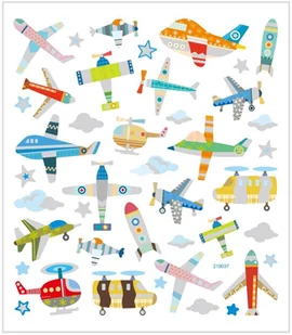 Creativ Company A/S Naklejki, Samoloty i helikoptery - Przybory szkolne - miniaturka - grafika 1