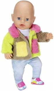 Zapf Creation Baby born - Kolorowy płaszcz 43cm - - Akcesoria dla lalek - miniaturka - grafika 2
