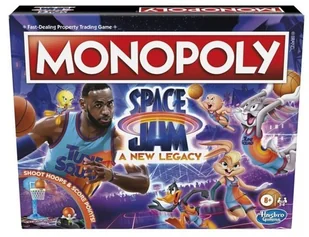 Hasbro Monopoly Space Jam (ENG) 5010993841394 - Gry planszowe - miniaturka - grafika 1