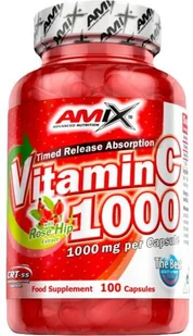 Amix Nutrition Vitamin C 1000 100 capsules - Witaminy i minerały dla sportowców - miniaturka - grafika 1