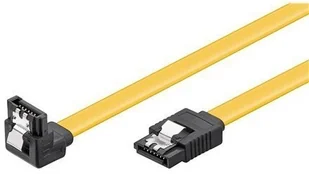 Goobay PC data cable 6 Gbps 90° clip nie z tej ziem - Kable komputerowe i do monitorów - miniaturka - grafika 1