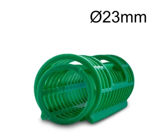 Wałki do włosów zatrzaskowe nasadowe 23mm 6szt - Wałki do włosów - miniaturka - grafika 1