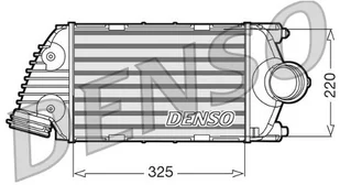 DENSO Chłodnica powietrza doładowującego DIT28016 - Chłodnice - miniaturka - grafika 1
