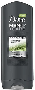Dove Men +Care Minerals and Sage Żel pod prysznic 400ml - Żele pod prysznic dla mężczyzn - miniaturka - grafika 2