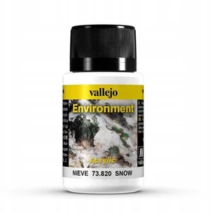 Vallejo Weathering Effects - Snow / 40ml 73820 - Akcesoria i części modelarskie - miniaturka - grafika 2
