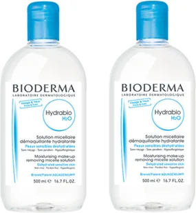 Bioderma HYDRABIO H2O Płyn micelarny 500ml + 500ml - Płyny micelarne - miniaturka - grafika 3