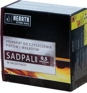 Preparat Hearth Sadpal II 0 5 kg 10 saszetek - Kominy i akcesoria - miniaturka - grafika 1