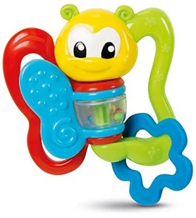 Clementoni 0401113 grzechotka z motylem - Grzechotki dla dzieci - miniaturka - grafika 1