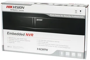 HIKVISION 4 Kanałowy HWN-4104MH 88-157# - Rejestratory do monitoringu - miniaturka - grafika 1