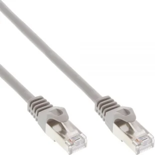 InLine Patchcord U/UTP Cat.5e szary 7.5m 71407 - Kable miedziane - miniaturka - grafika 1