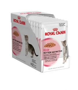 Royal Canin Kitten Instinctive in Gravy saszetka 24x85g - Mokra karma dla kotów - miniaturka - grafika 1