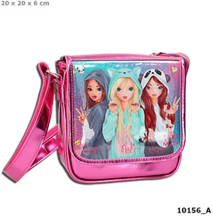 TOP Torebka Na Ramię Model Friends Mała Różowa 10156 - Torby szkolne - miniaturka - grafika 1