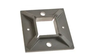 (26) Stopa montażowa profil 40x40 AIS304, 100x100/40x4 - Balustrady i akcesoria - miniaturka - grafika 1