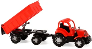 POLESIE Osiłek Traktor Z Przyczepą Nr1 - - Gry planszowe - miniaturka - grafika 3