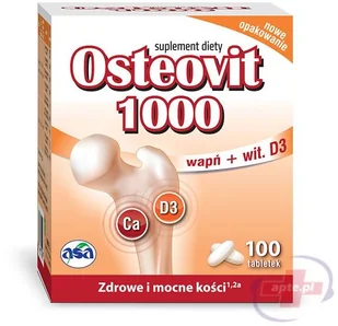 Asa Osteovit 1000 x100 tabletek - Układ moczowy i płciowy - miniaturka - grafika 1
