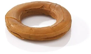 Maced Ring naturalny prasowany wędzony 7,5cm 1szt - Suplementy i witaminy dla psów - miniaturka - grafika 1