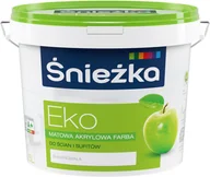 Farby wewnętrzne - ŚNIEŻKA Eko biały 15 L - miniaturka - grafika 1