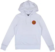 Bluzy damskie - Santa Cruz bluza Classic Dot Hood White WHITE) rozmiar 6 - miniaturka - grafika 1