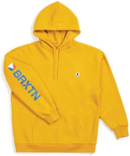 Brixton bluza męska STOWELL INTL HOOD Nugget Gold - Bluzy męskie - miniaturka - grafika 1