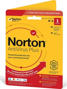 Symantec ANTIVIRUS PLUS 2GB PL 1 USER 1 DEVICE - Programy antywirusowe - miniaturka - grafika 1