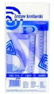 Pratel Zestaw geometryczny z linijką 20cm LIP.113 - Przybory szkolne - miniaturka - grafika 1