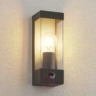 Lampy ogrodowe - Lindby Lindby Tilian kinkiet zewnętrzny czujnik ruchu - miniaturka - grafika 1
